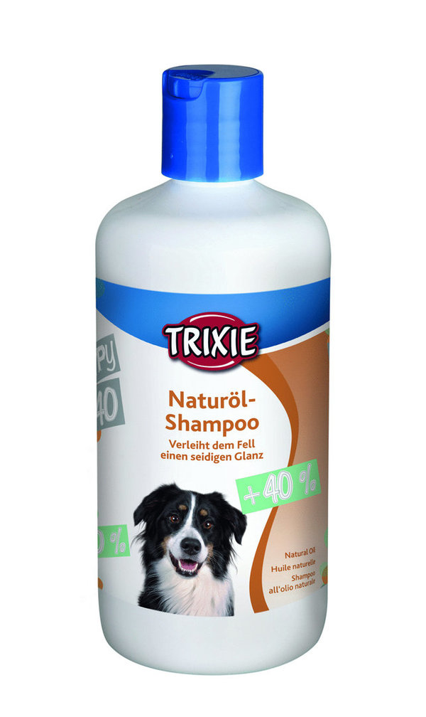 Trixie Naturöl-Shampoo zur Fellpflege von Hunden, 250 ml